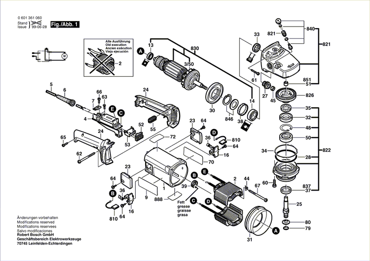 New Genuine Bosch 1605510342 Protective Cover