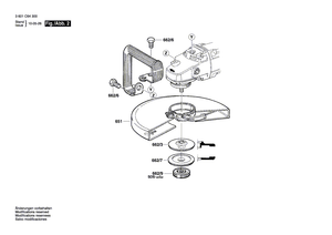 New Genuine Bosch 1605703101 Clamping-Flange