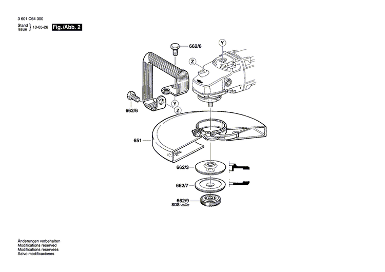 New Genuine Bosch 1605703101 Clamping-Flange
