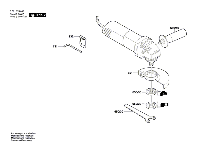 New Genuine Bosch 1605703113 Clamping-Flange