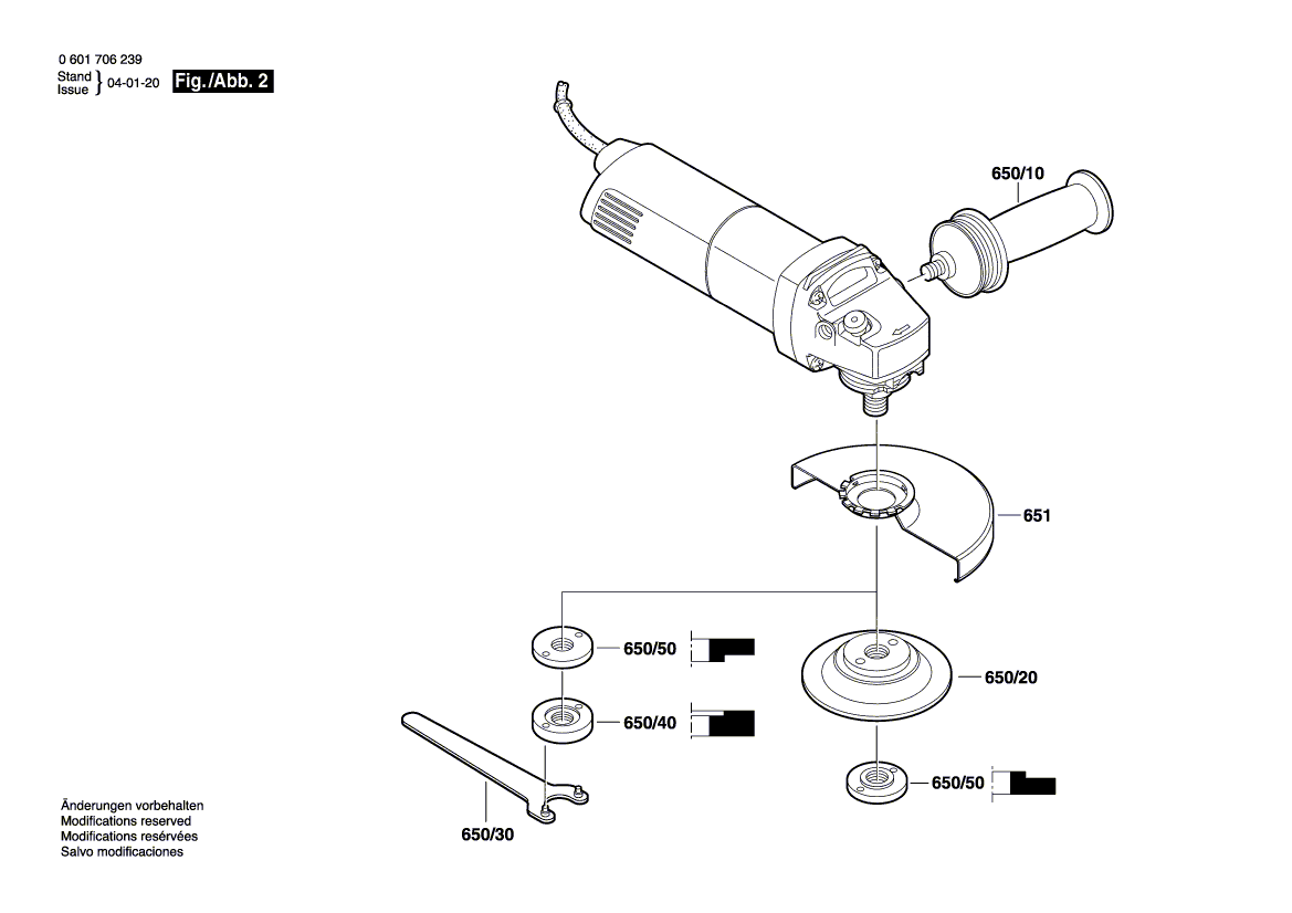 New Genuine Bosch 1605703127 Clamping-Flange