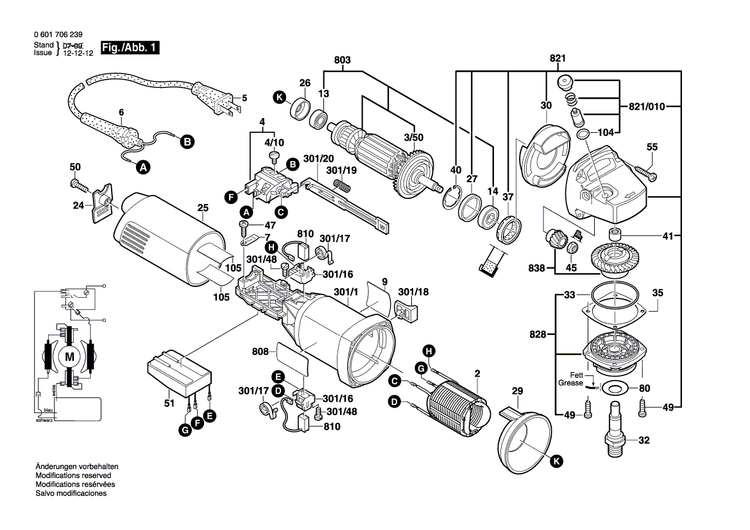 New Genuine Bosch 1605703127 Clamping-Flange