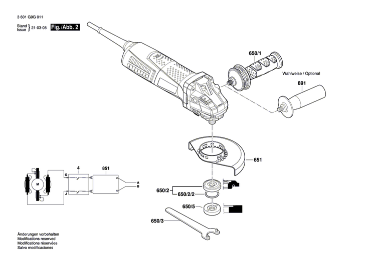 New Genuine Bosch 1605703140 Clamping-Flange
