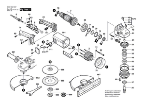 New Genuine Bosch 1605805065 Bearing Flange