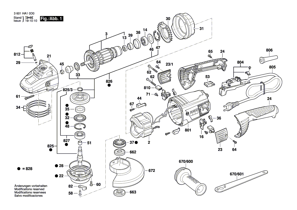 New Genuine Bosch 1605805138 Bearing Flange