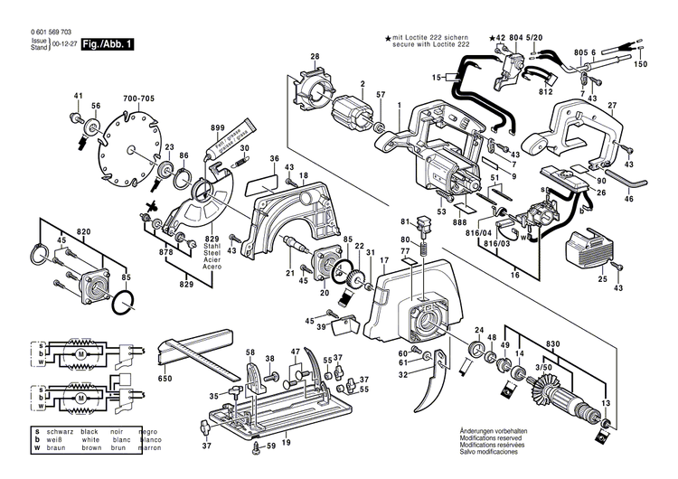New Genuine Bosch 1605806444 Gear Housing