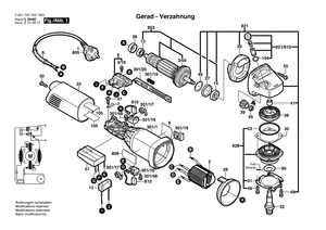 New Genuine Bosch 1605806465 Gear Housing