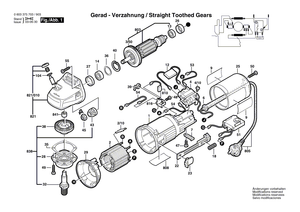 New Genuine Bosch 1605806483 Gear Housing