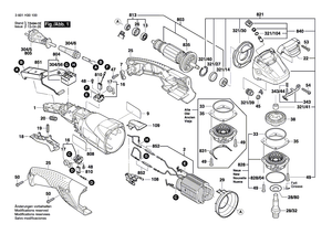 New Genuine Bosch 1605806524 Gear Housing