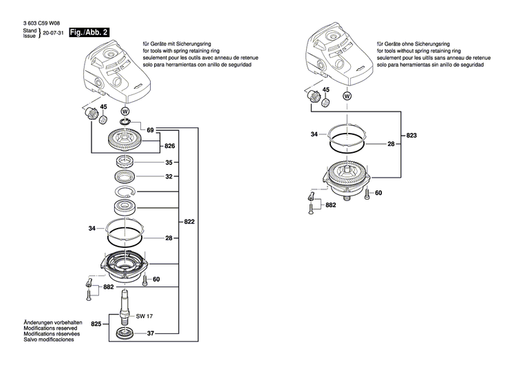 New Genuine Bosch 160580655D Gear Housing