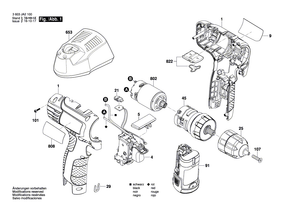 New Genuine Bosch 160580658Y Housing