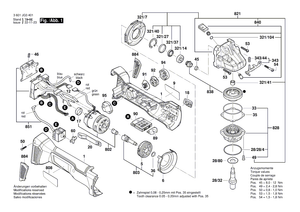 New Genuine Bosch 16058065S3 Gear Housing