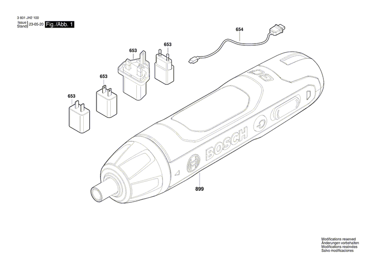 New Genuine Bosch 16058065W7 Housing