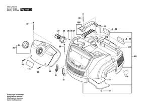 New Genuine Bosch 16058065WJ Housing
