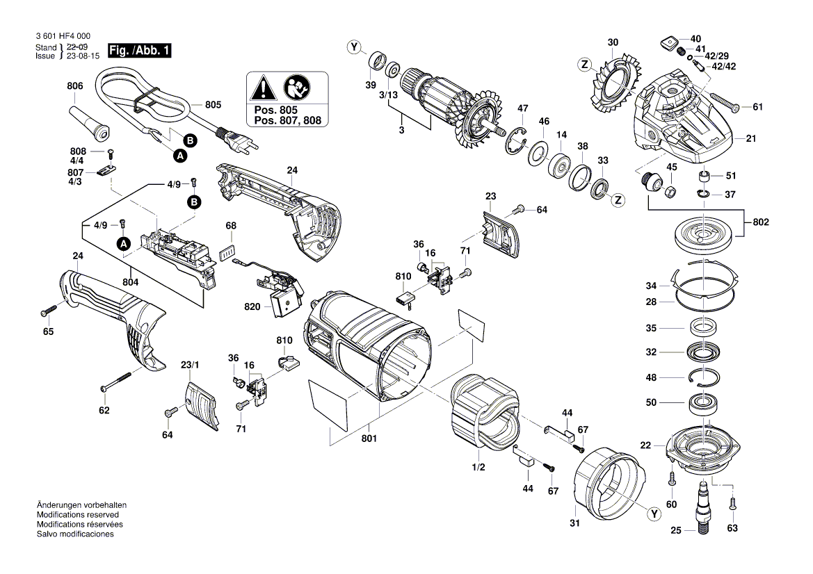 New Genuine Bosch 16058065XA Gear Housing