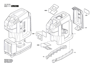 New Genuine Bosch 160580662W Housing