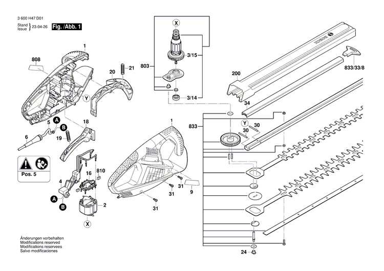 New Genuine Bosch 160580667J Housing