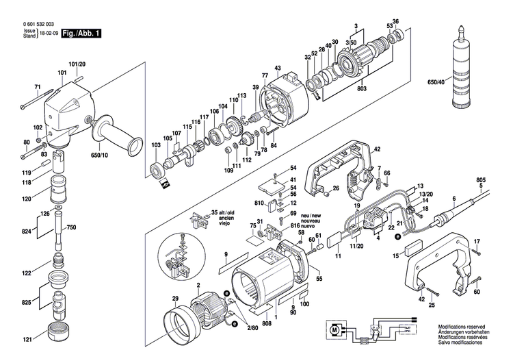 New Genuine Bosch 1605820224 Intermediate Bearing