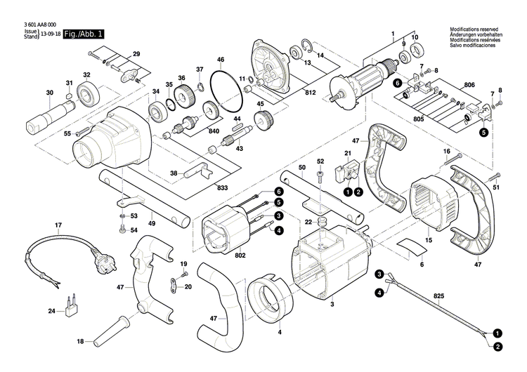 New Genuine Bosch 1606300009 Toothed Gear