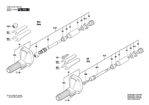 New Genuine Bosch 1606320035 Cylindrical Gear