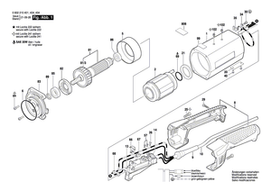 New Genuine Bosch 1606320035 Cylindrical Gear