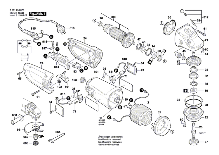 New Genuine Bosch 1606333265 Bevel Gear