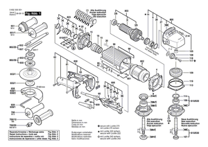 New Genuine Bosch 1606610069 Fan