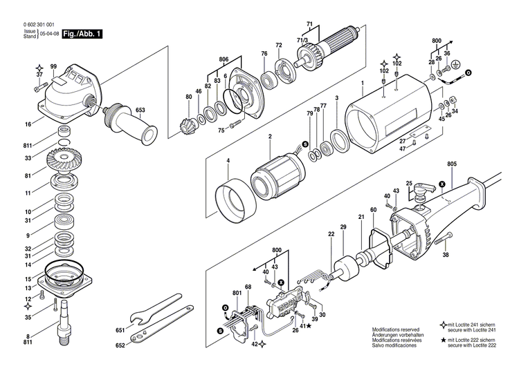 New Genuine Bosch 1606610108 Fan