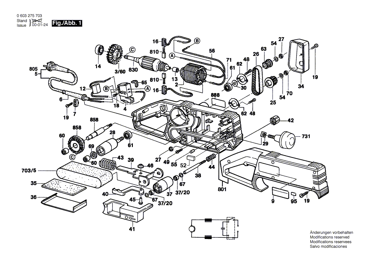 New Genuine Bosch 1606625032 Roller