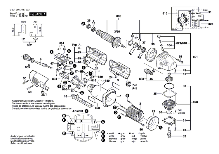 New Genuine Bosch 1607000289 Speed governor