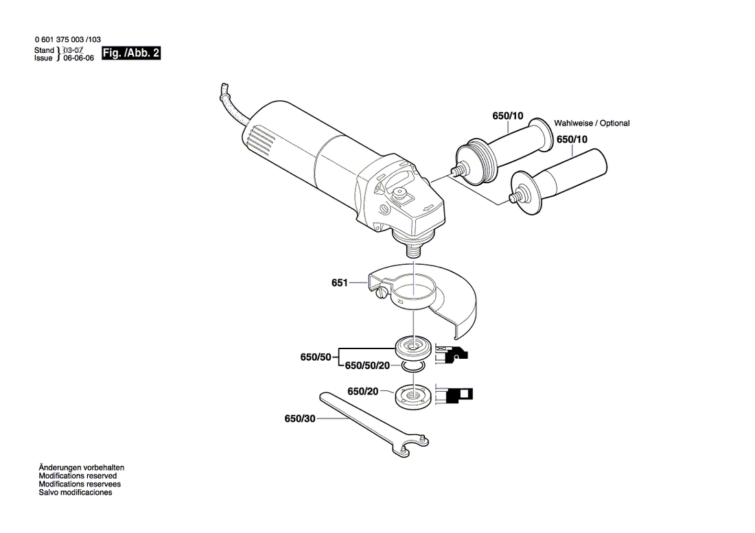 New Genuine Bosch 1607000298 Push-Button