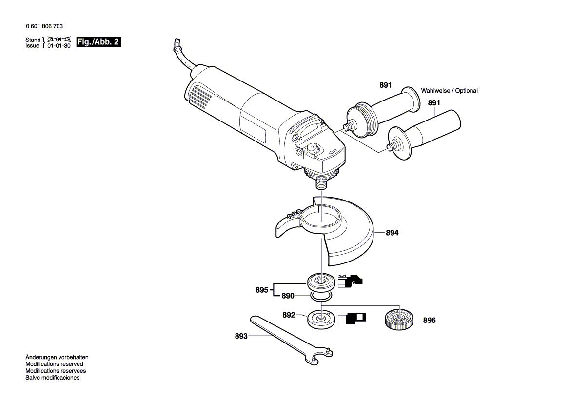 New Genuine Bosch 1607000348 Bearing Flange