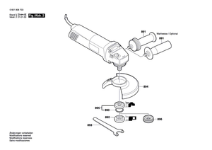 New Genuine Bosch 1607000348 Bearing Flange
