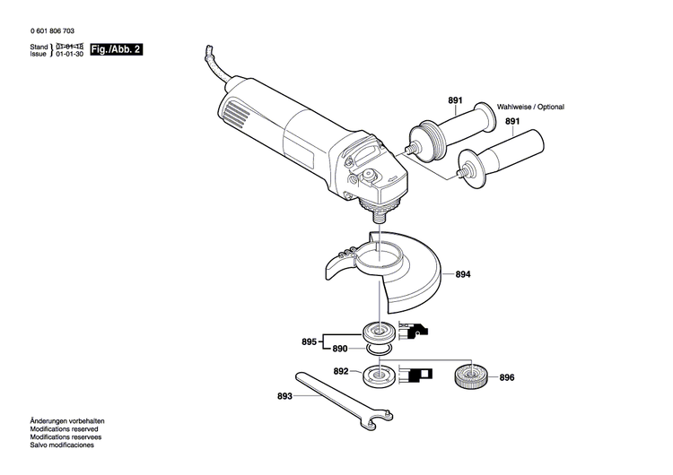 New Genuine Bosch 1607000348 Bearing Flange