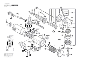 New Genuine Bosch 1607000348 Bearing Flange