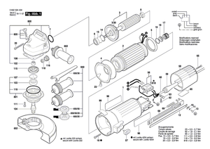 New Genuine Bosch 1607000349 Parts Set