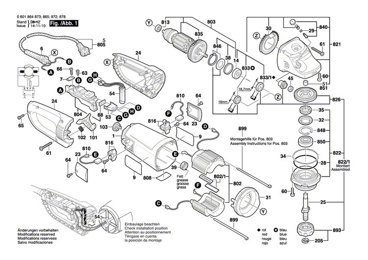 New Genuine Bosch 1607000368 Clamping-Flange