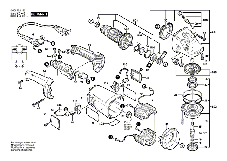 New Genuine Bosch 1607000384 Bevel Gear Set
