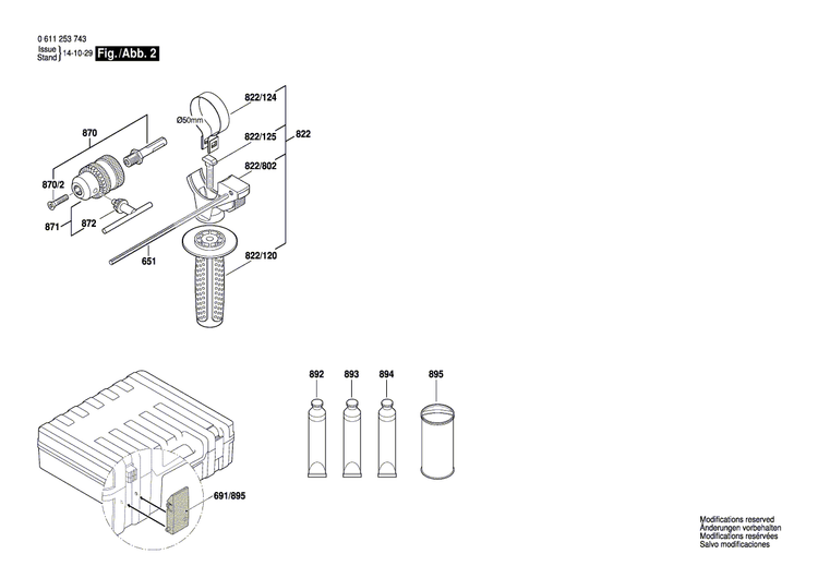 New Genuine Bosch 1607000392 Power supply cord