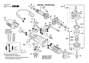 New Genuine Bosch 1607000489 Carbon-Brush Set