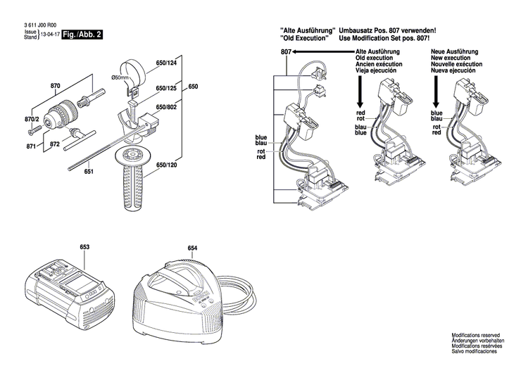 New Genuine Bosch 1607000496 Carbon-Brush Set