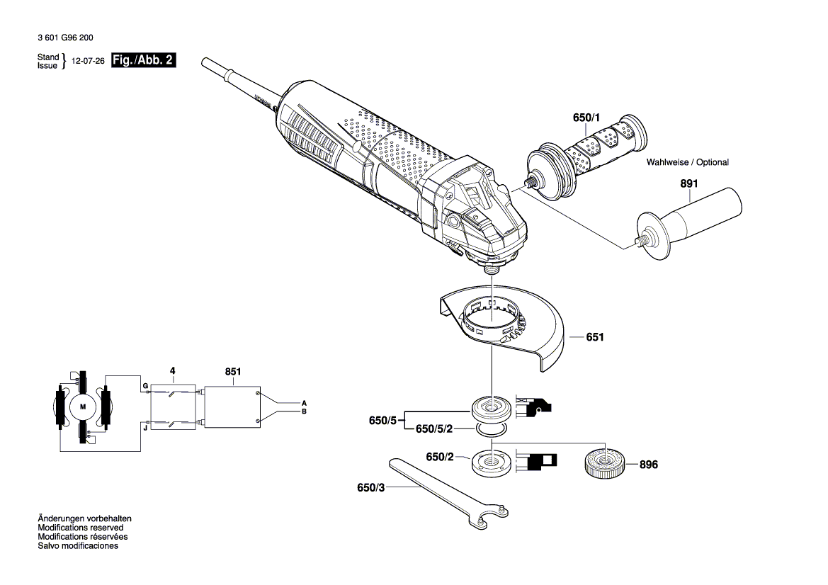 New Genuine Bosch 1607000504 Switch-Pawl