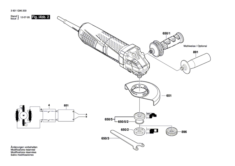 New Genuine Bosch 1607000504 Switch-Pawl