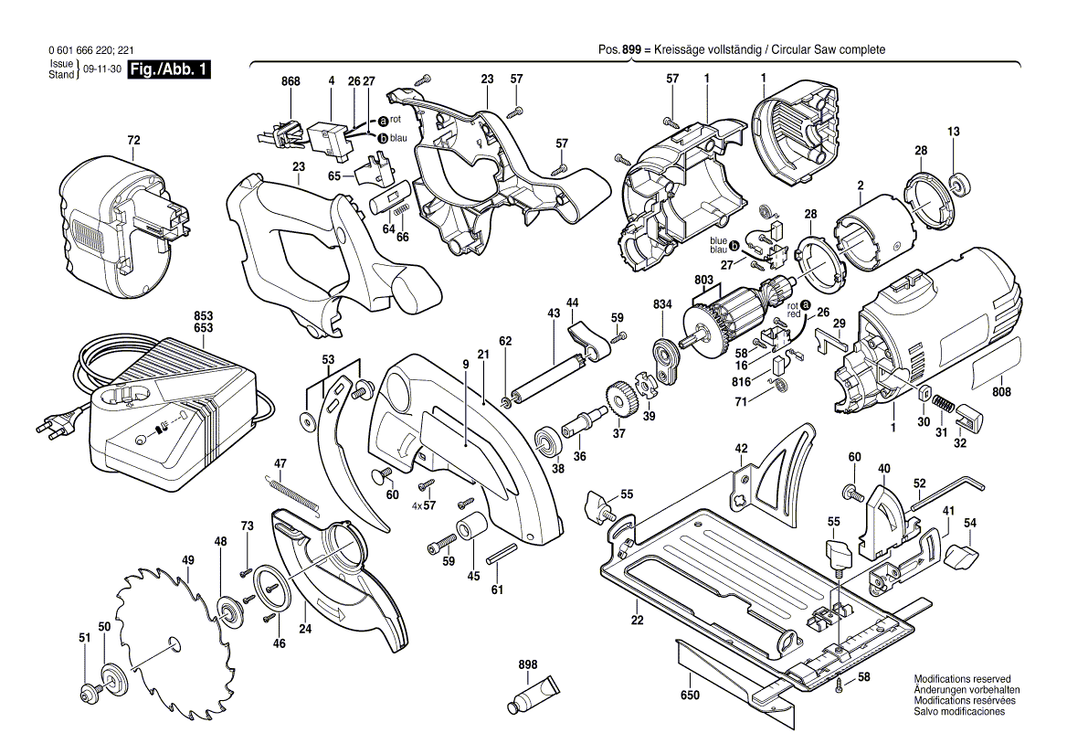 New Genuine Bosch 1607000731 Armature With Fan