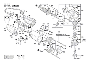 New Genuine Bosch 1607000734 Bearing Flange