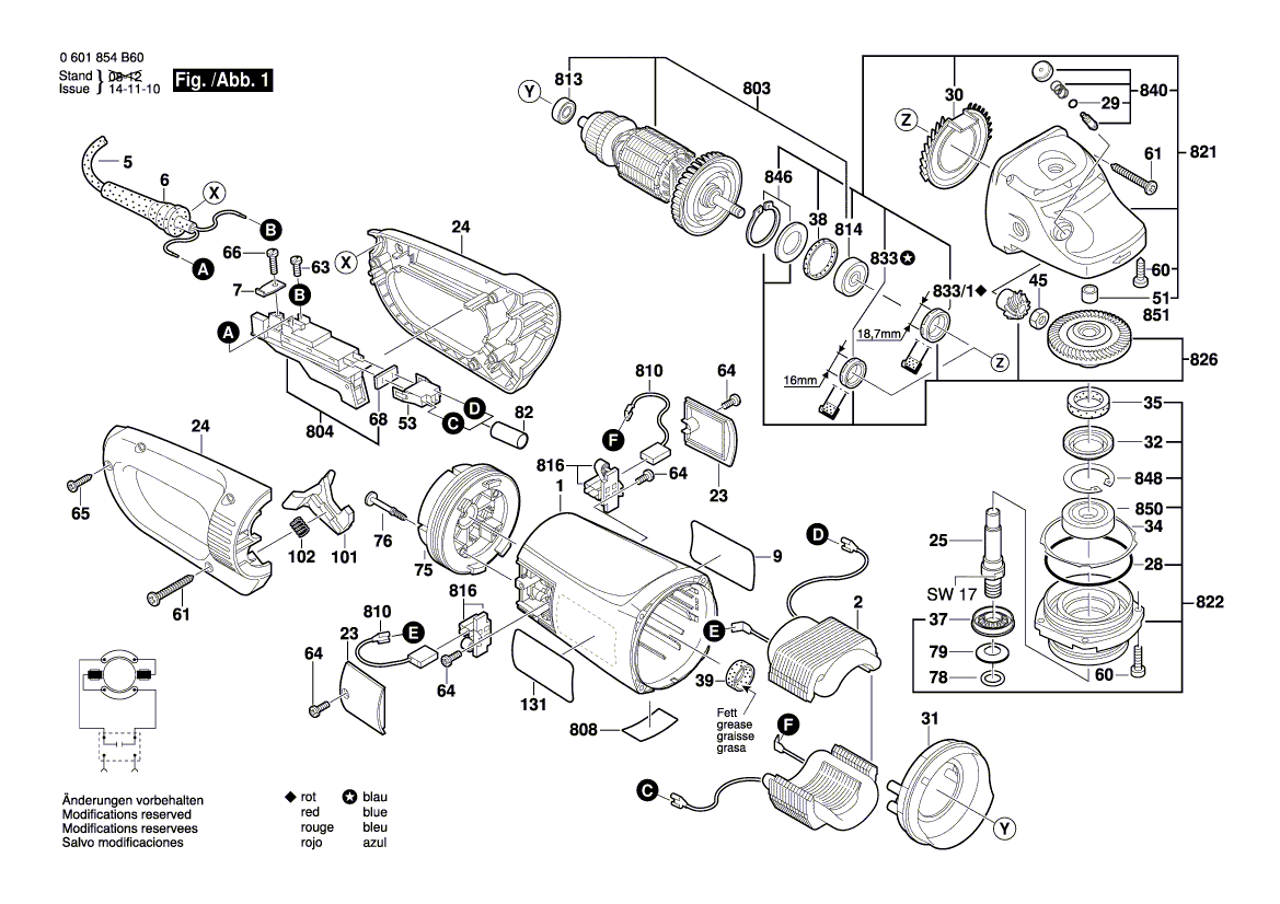 New Genuine Bosch 1607000745 Switch