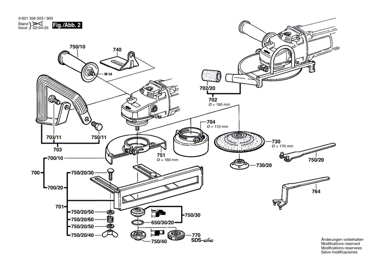 New Genuine Bosch 1607000921 Bearing Flange
