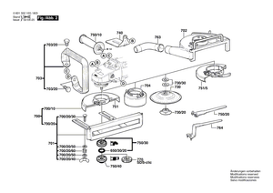 New Genuine Bosch 1607000922 Bearing Flange