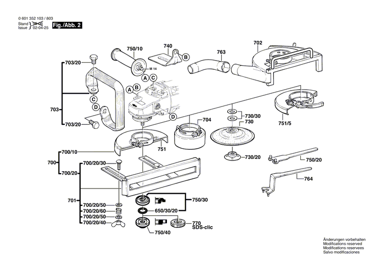 New Genuine Bosch 1607000922 Bearing Flange