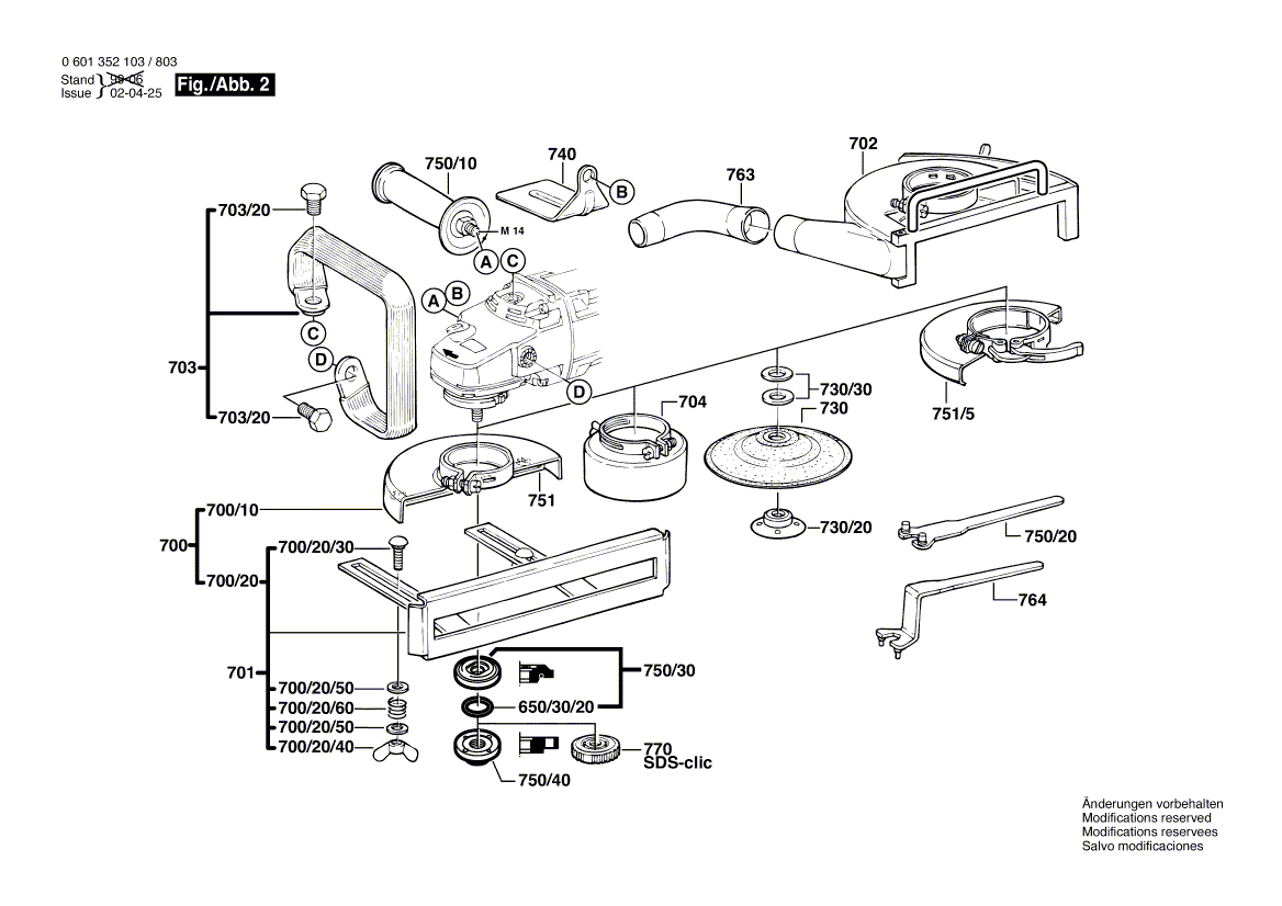 New Genuine Bosch 1607000932 Bearing Flange